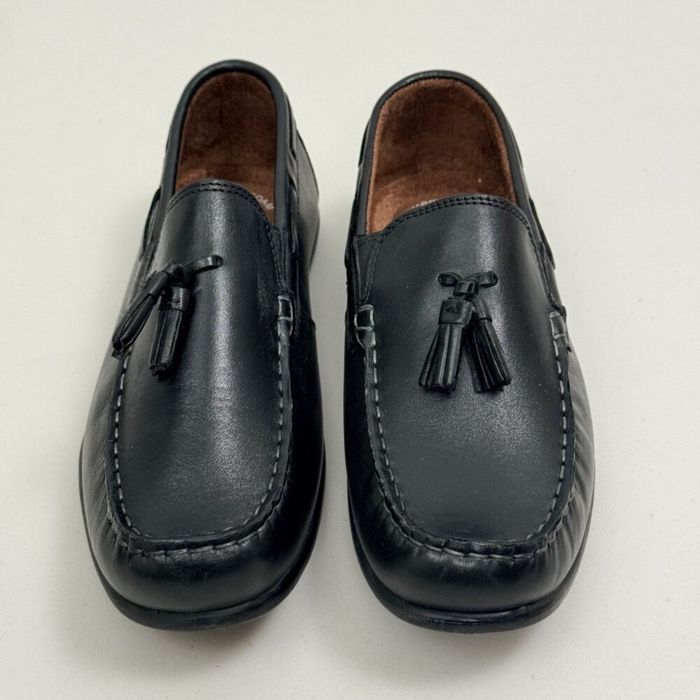 Florsheim Tassel Loafers Boys Size 5.5 M Black Leather Big Kids Dress Shoes
